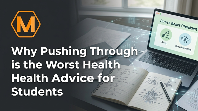 Why Pushing Through is the Worst Health Advice for Students