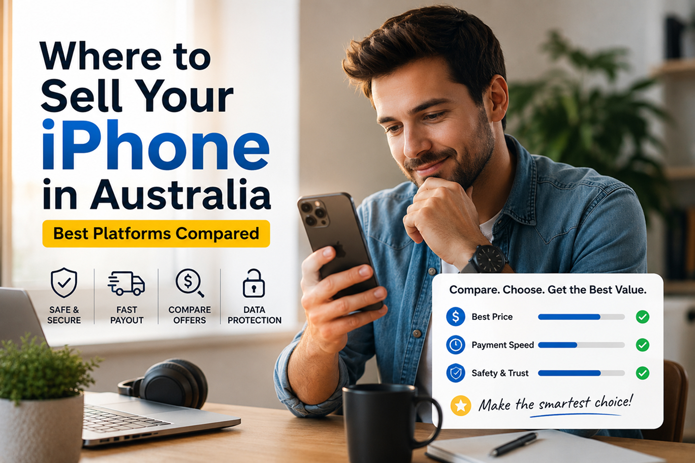 Where to sell your iPhone in Australia – comparison of the best iPhone trade-in and resale platforms for fast payouts, secure transactions, and maximum value.